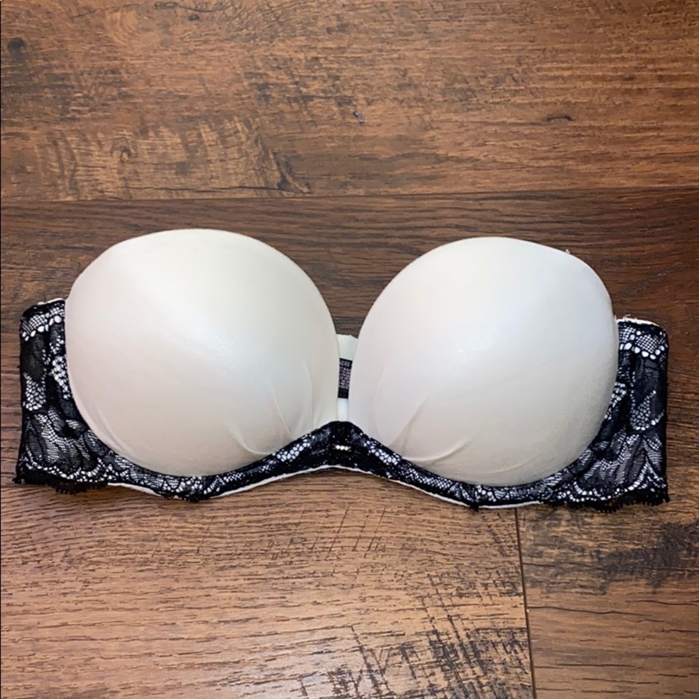 Victorias Secret Push Up Strapless Bra